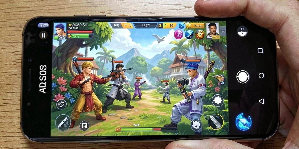 Screenshot utama aplikasi ADS508 menampilkan antarmuka pengguna yang menarik dan fungsional.