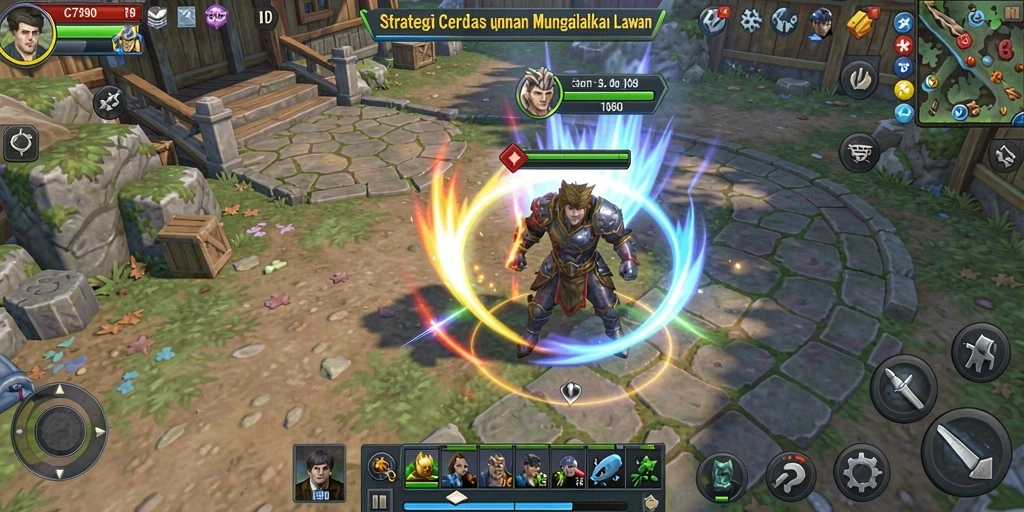 Tampilan gameplay C7890 yang menarik dan penuh strategi.