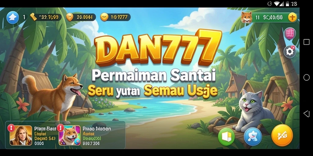 Menampilkan gameplay seru dan tantangan dalam DAN777.