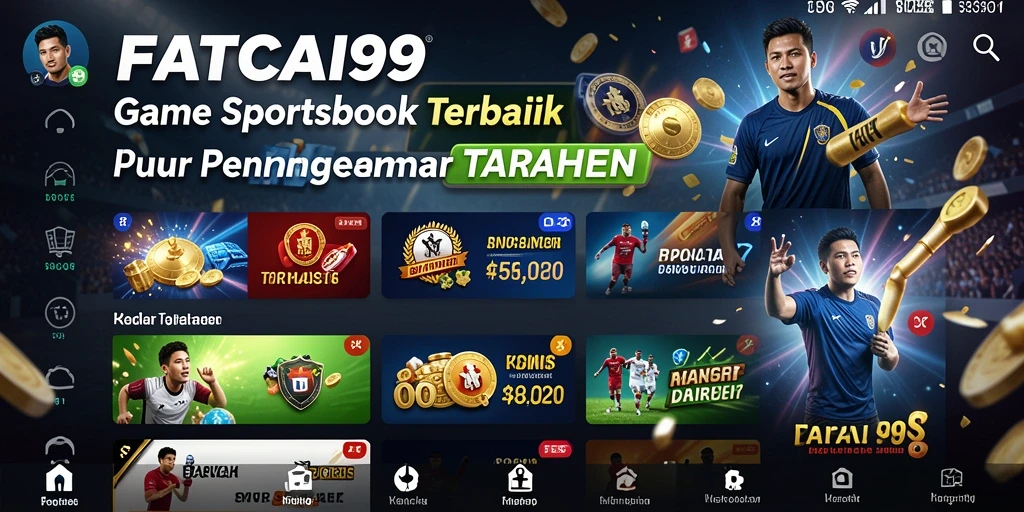 Tampilan screenshot <strong>FATCAI99</strong> yang menunjukkan taruhan olahraga secara real-time.
