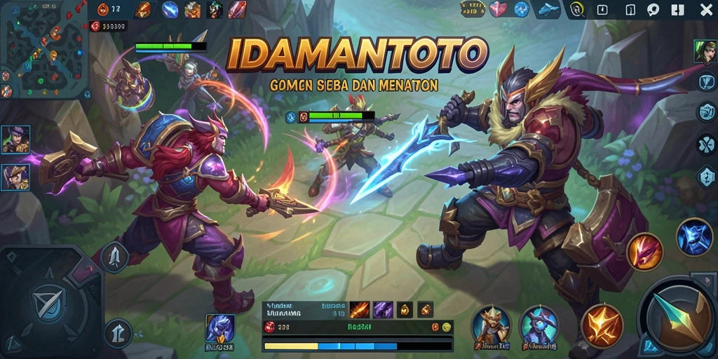 Gameplay mendebarkan di medan perang <strong>IDAMANTOTO</strong> dengan karakter yang menarik.