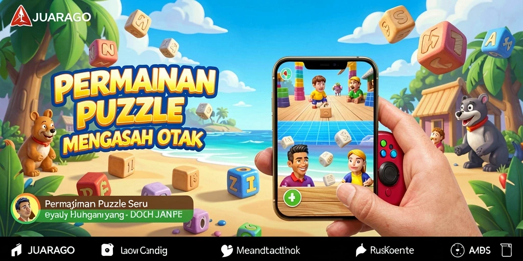 Tampilan gameplay JUARAGO yang menantang dan seru.