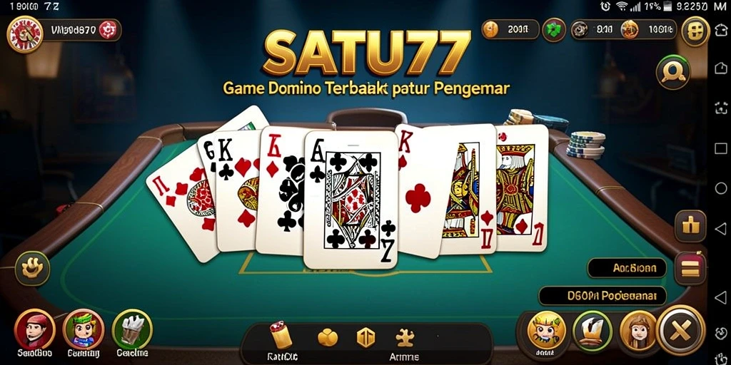 Tampilan gameplay SATU77 yang menarik dan menantang.