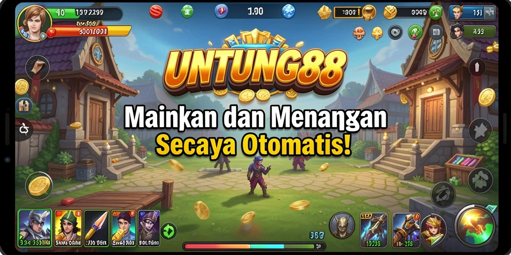 Tampilan menarik dari gameplay Idle UNTUNG88 yang seru dan menguntungkan.